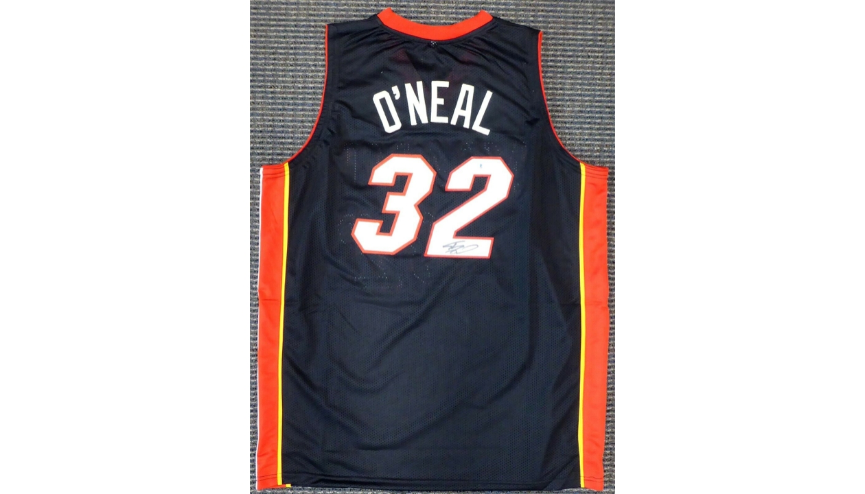 Shaquille O'Neal Signed Gold Swingman Jersey - CharityStars