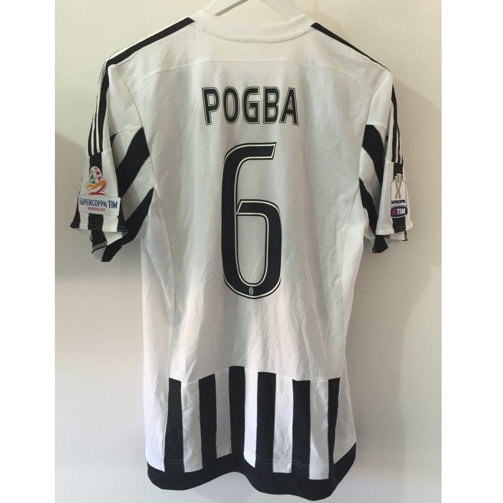 Maglia Pogba, preparata Juve-Lazio, Finale Supercoppa Italia - CharityStars