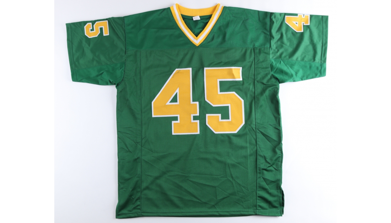 At Auction: Rudy Ruettiger Signed Notre Dame Jersey Jsa Coa