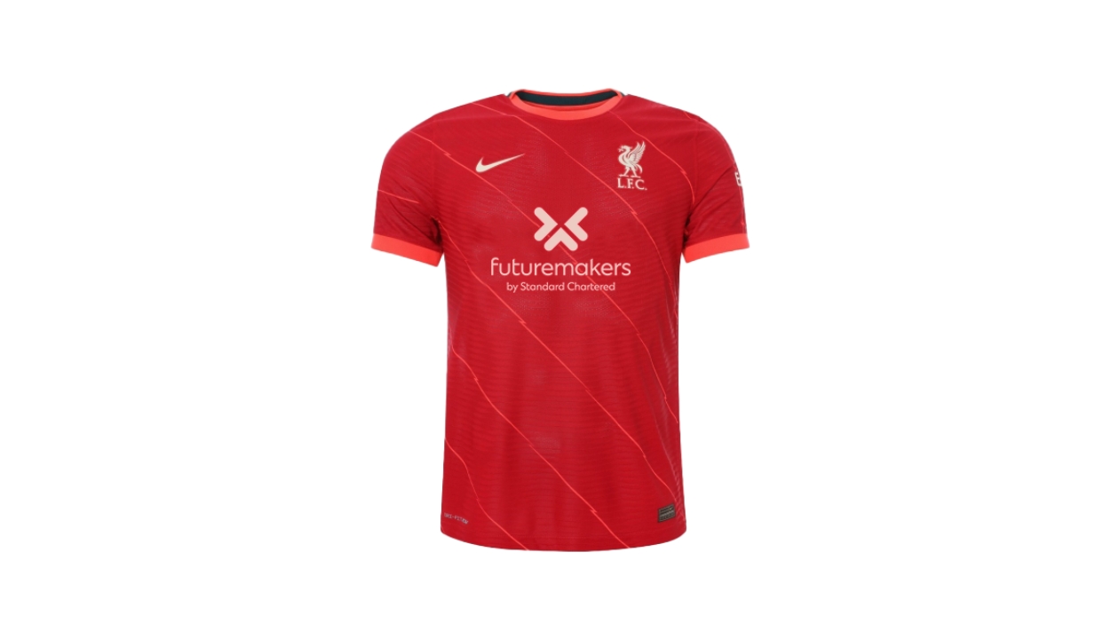 Liverpool Wears Special 'Futuremakers' Charity Shirt Sponsor