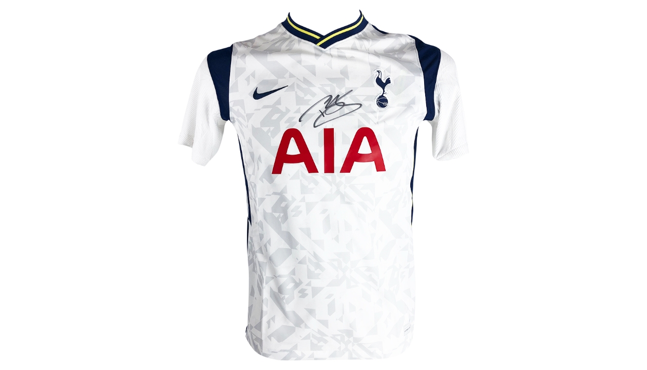 Dele Alli Back Signed Tottenham Hotspur 2016-17 Home Shirt In Classic Frame
