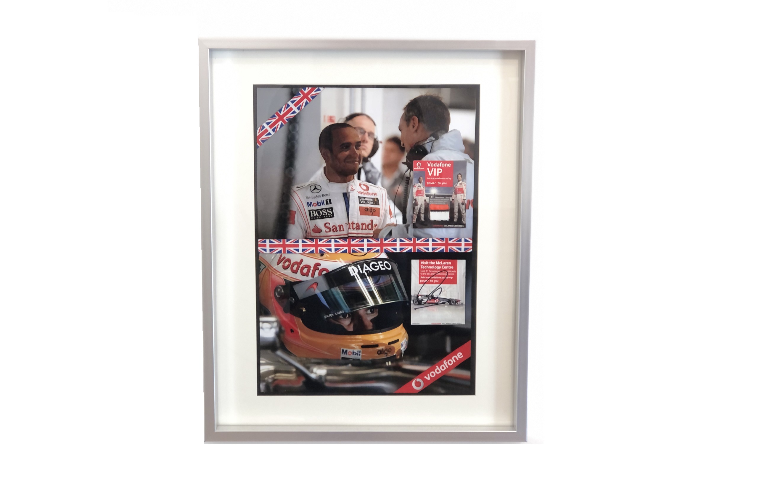 Lewis Hamilton's Signed and Framed Shirt - CharityStars