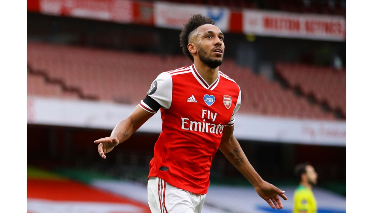 Arsenal aubameyang hot sale kit