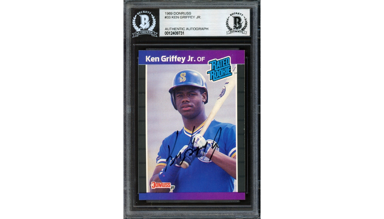 Ken Griffey Jr. Signed Baseball Bat - Entertainment Earth