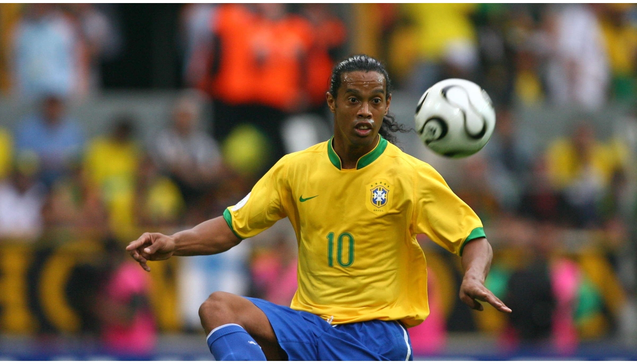 Ronaldinho's Brazil Match Shirt, World Cup 2006 - CharityStars