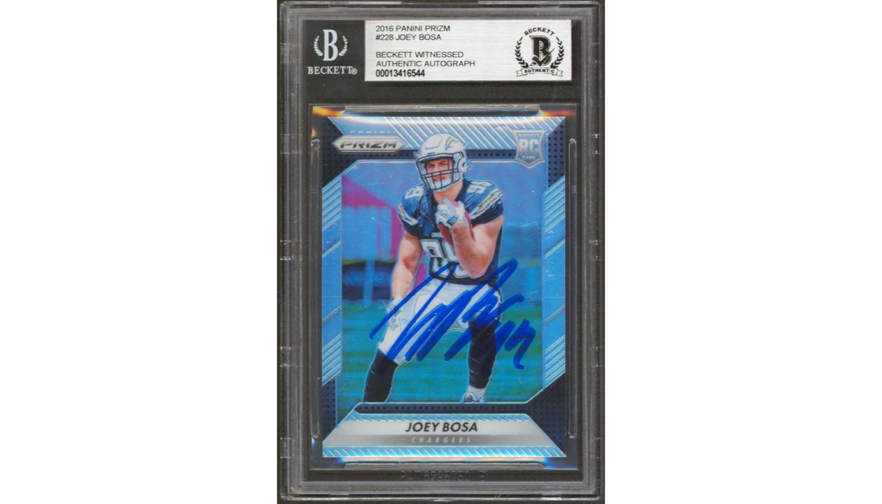 NFL Auction  Chargers - Joey Bosa signed authentic Chargers