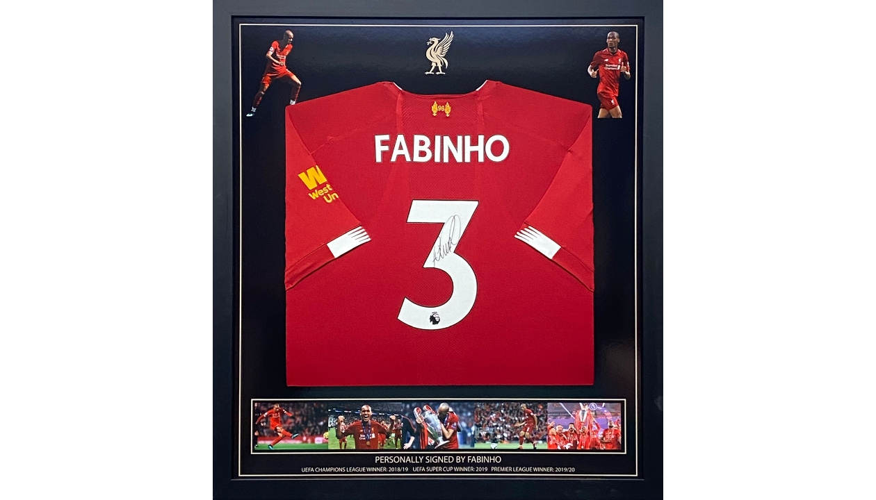 Firmino's Liverpool 2019/20 Signed Shirt - CharityStars