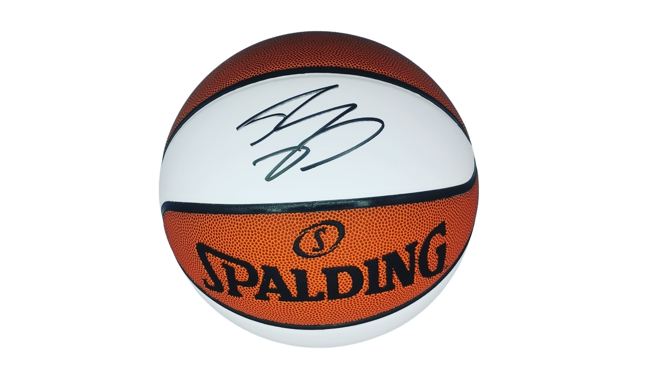 NBA Ball Signed by Los Angeles Lakers' Shaquille O'Neal