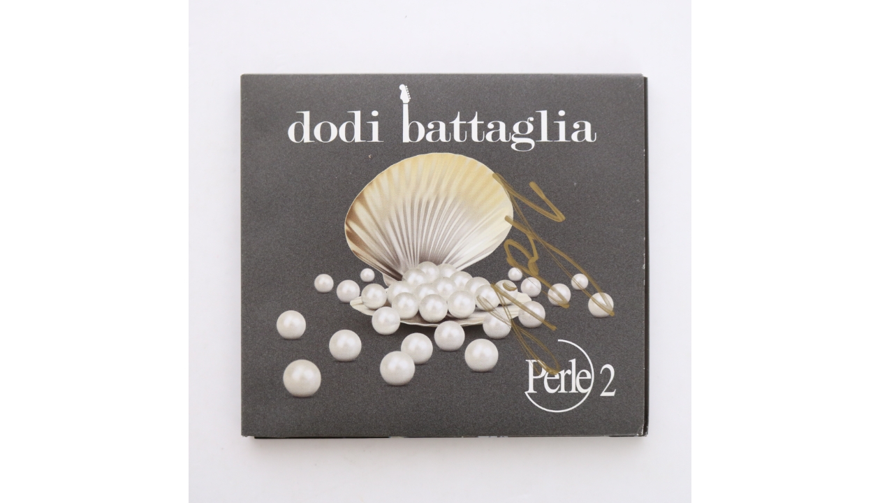 CD Perle 2 autografato da Dodi Battaglia - CharityStars