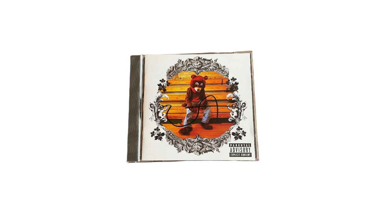 CD The College Dropout autografato da Kanye West - CharityStars