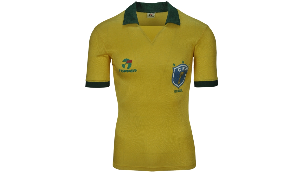 Jorginho's Brazil Match Shirt, 1990 - CharityStars