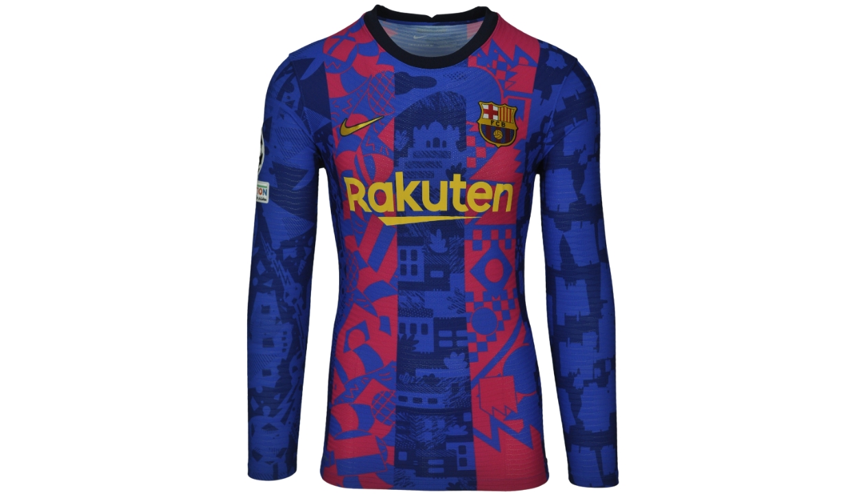 CUPRA & Barça auction matchworn signed PIQUÉ jersey