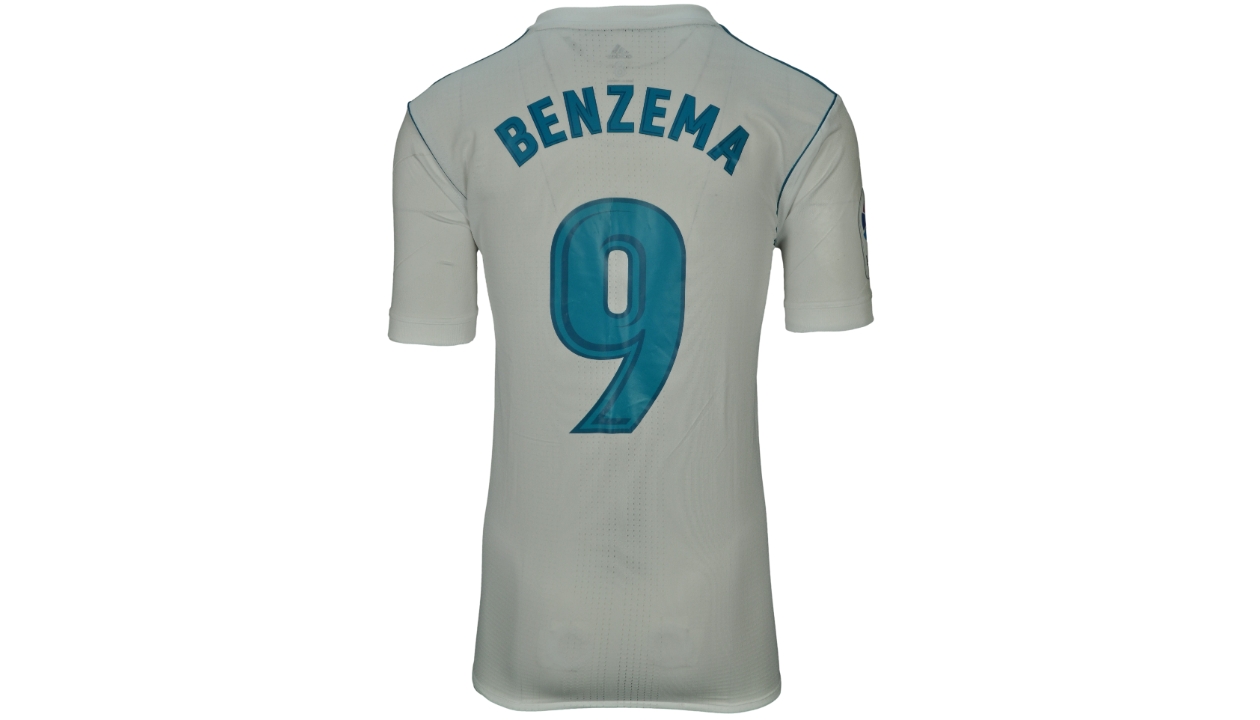 Benzema Real Madrid Third football shirt 2018 - 2019 Adidas CG0584 Mens SZ  M UA1