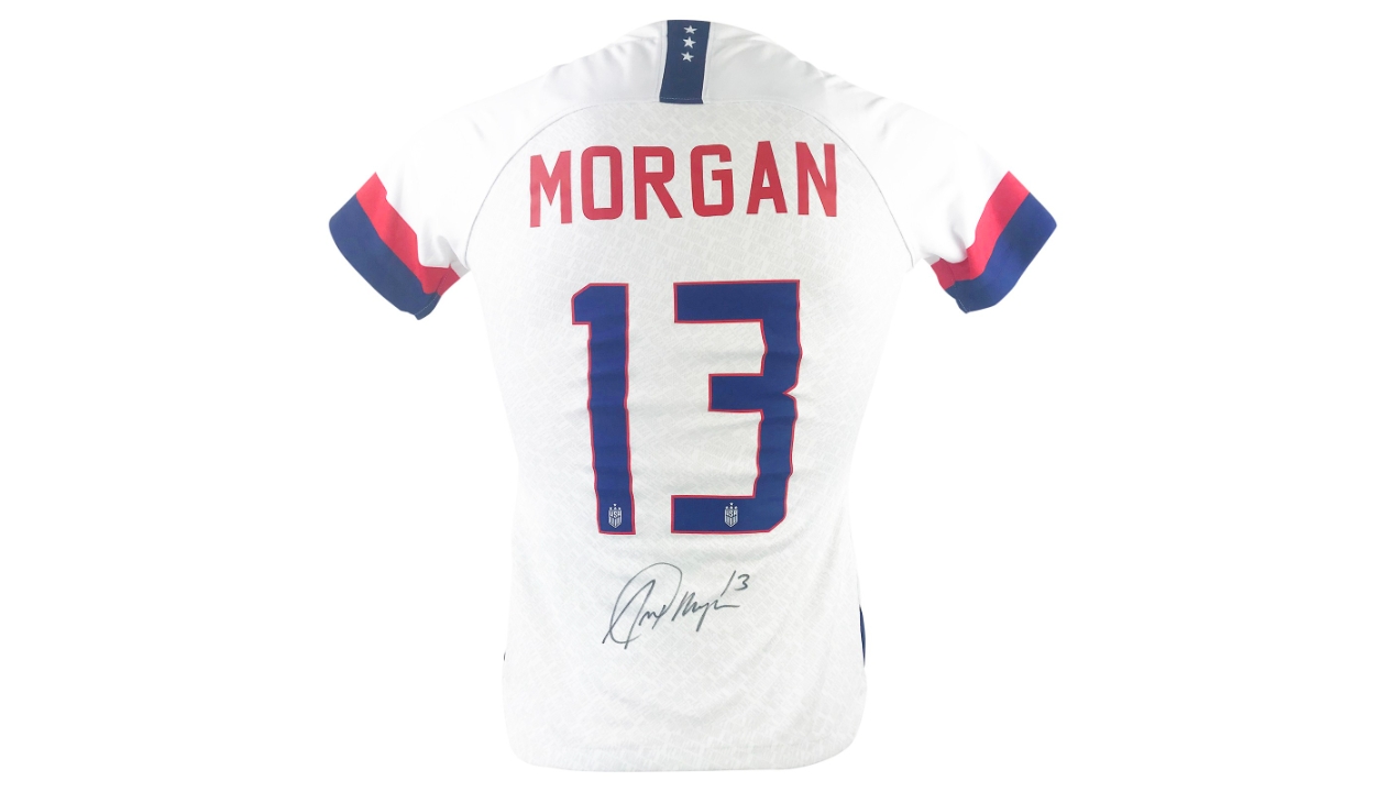 Alex Morgan's USWNT Signed Shirt - CharityStars