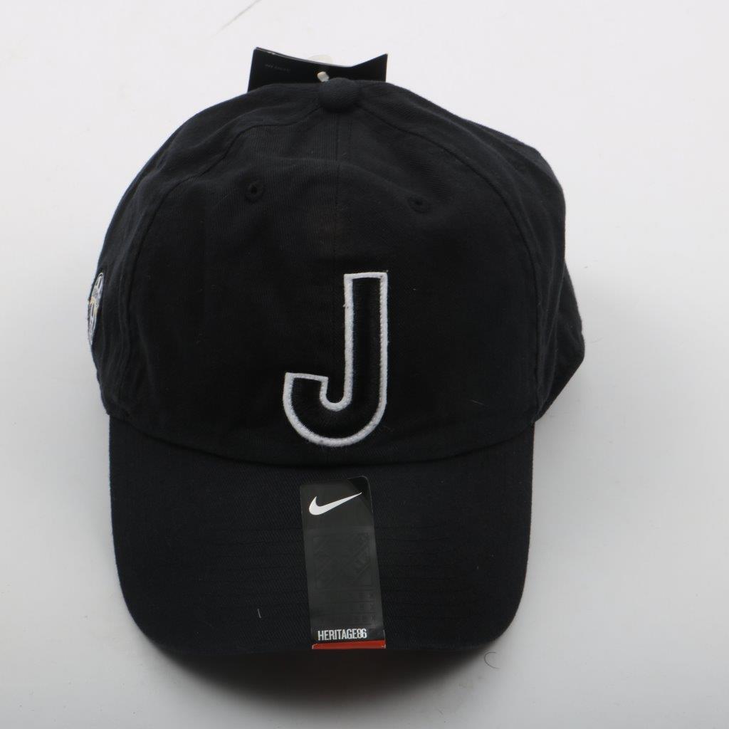 CAPPELLINO RETE BASEBALL NERO LOGO JUVENTUS F.C.