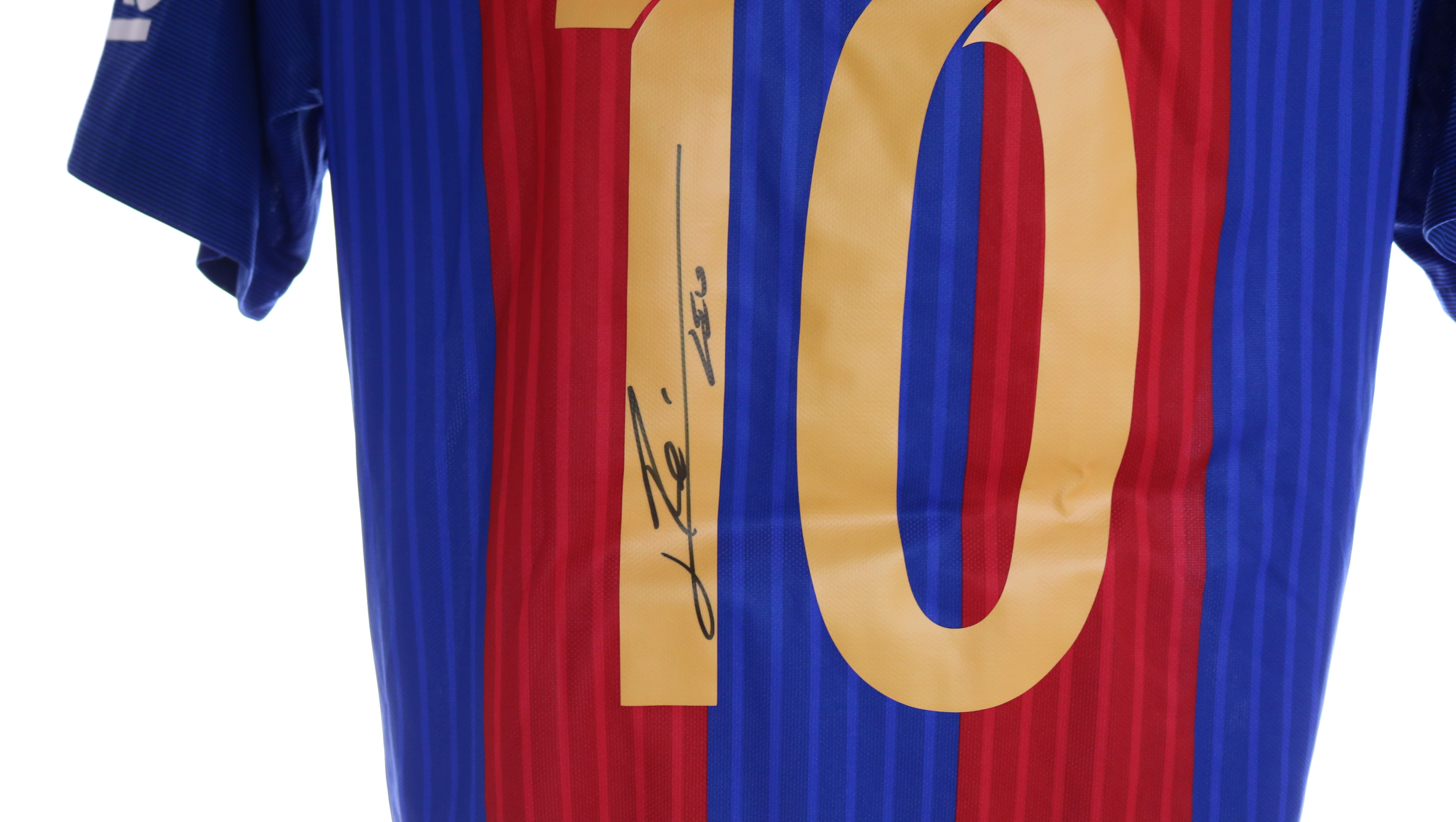 Lionel Messi Signed Barcelona Shirt 2016/2017 - Number 10