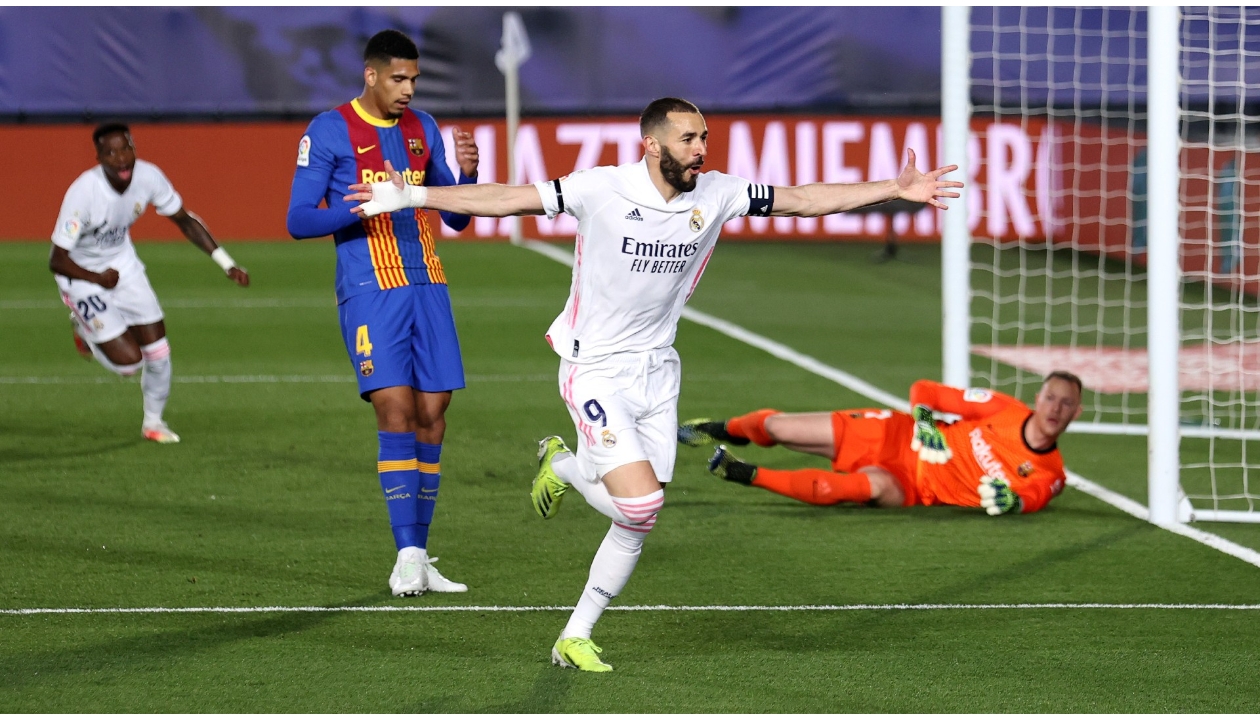 Benzema's Worn and Unwashed Shirt, Real Madrid-Sevilla 2021 - CharityStars