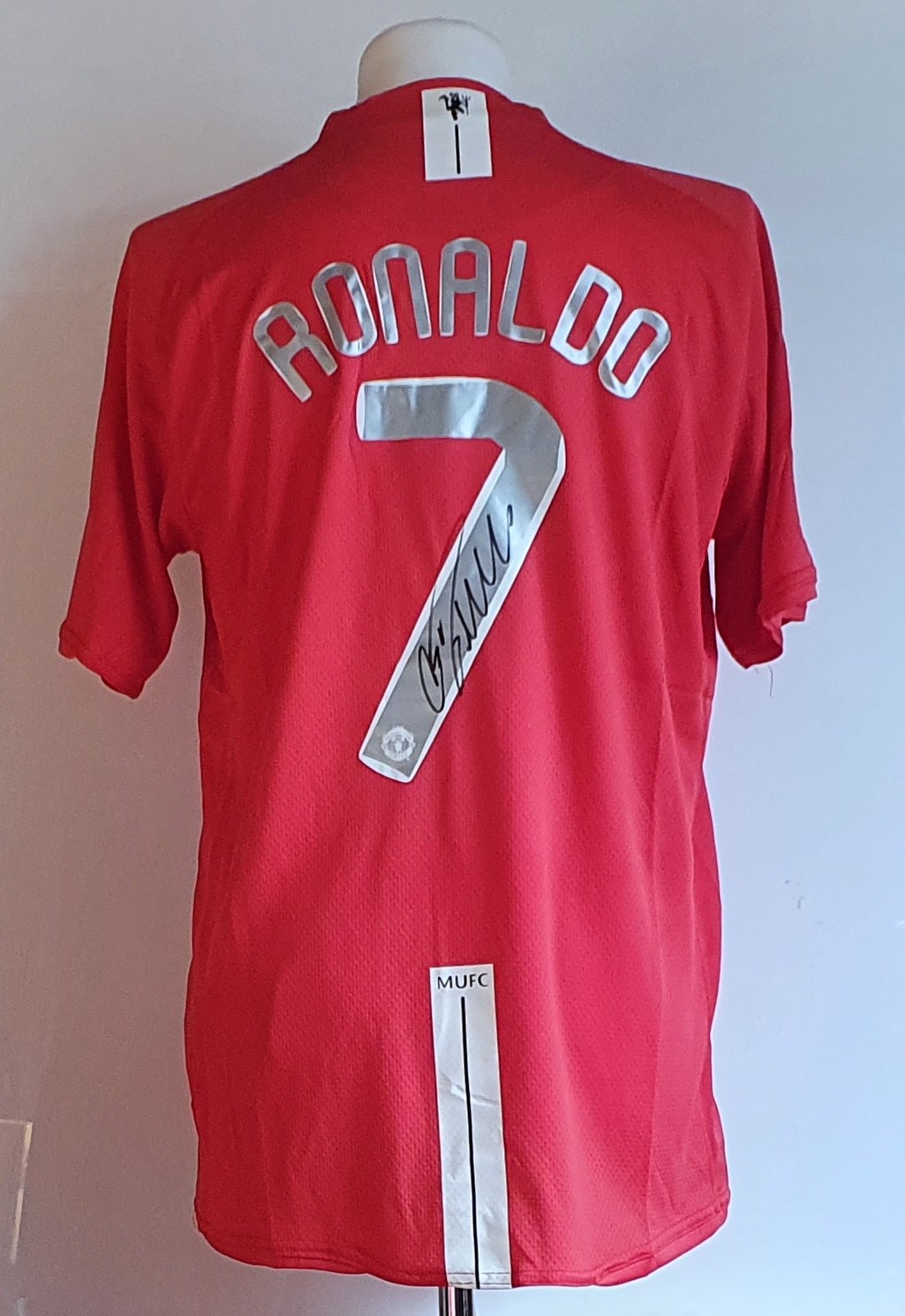 Cristiano Ronaldo Signed Manchester United Champions League 2008 Final Shirt  - Marlow Memorabilia