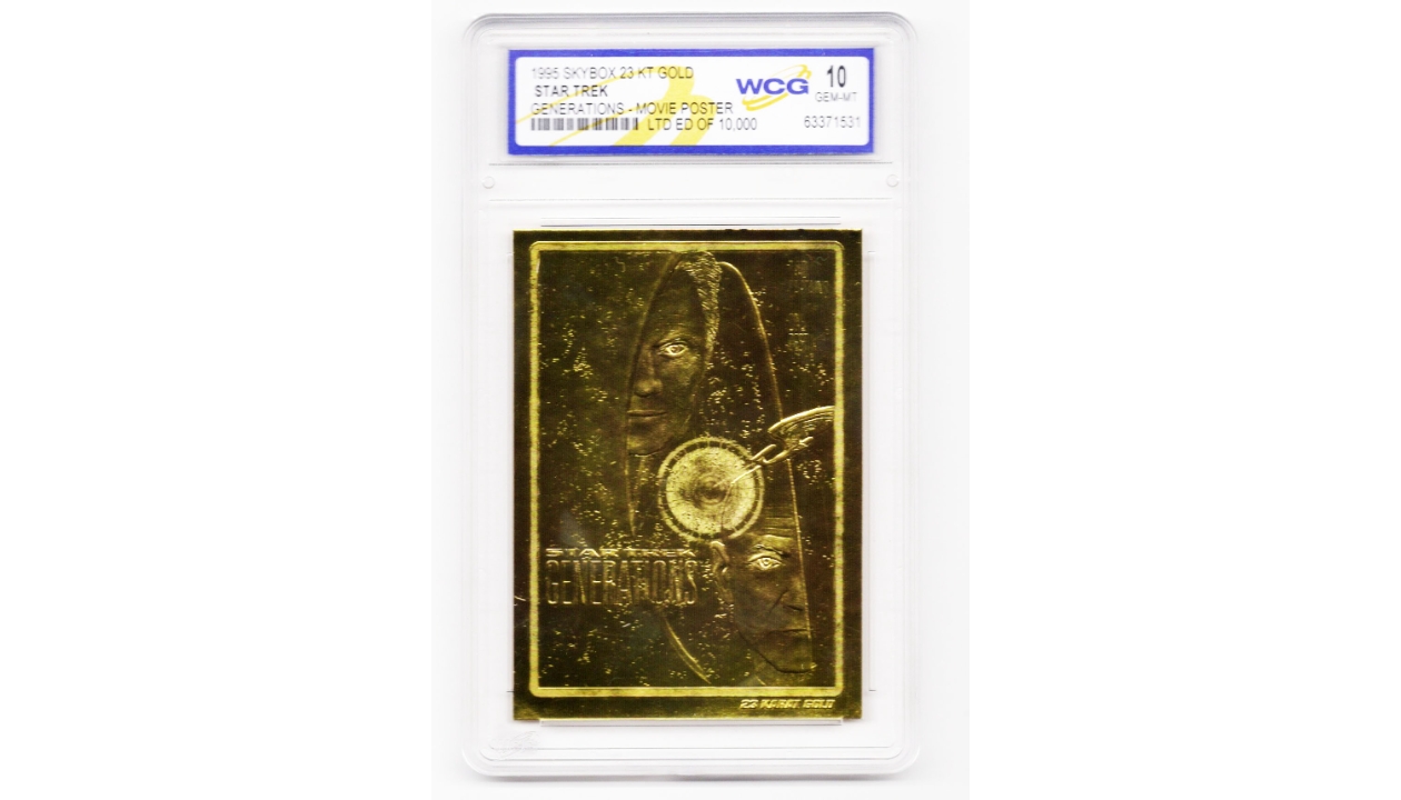 Limited Edition Gold Card Star Trek: Generations 1995