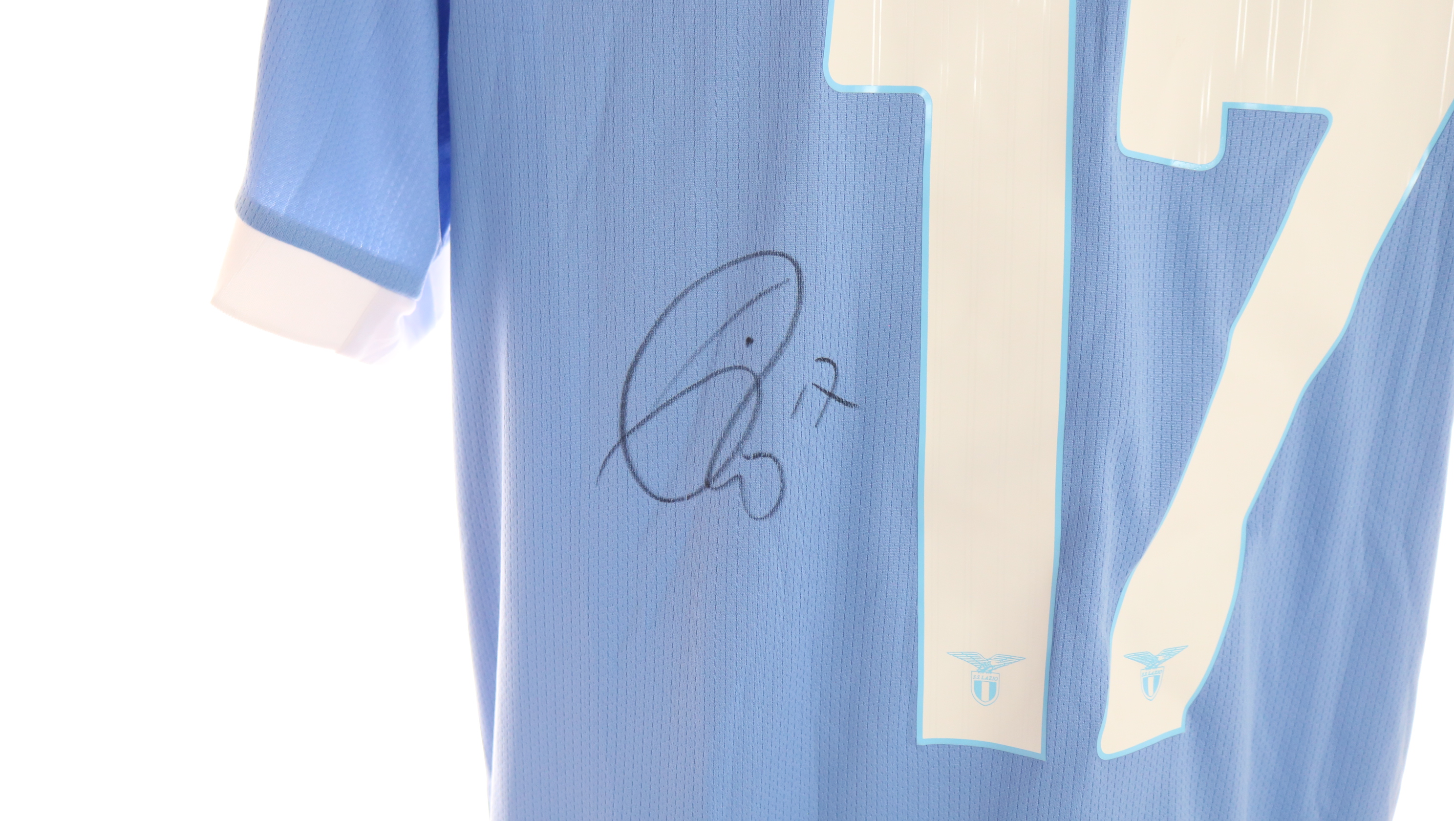 Maglia ufficiale Immobile Lazio, 2021/22 - Autografata - CharityStars