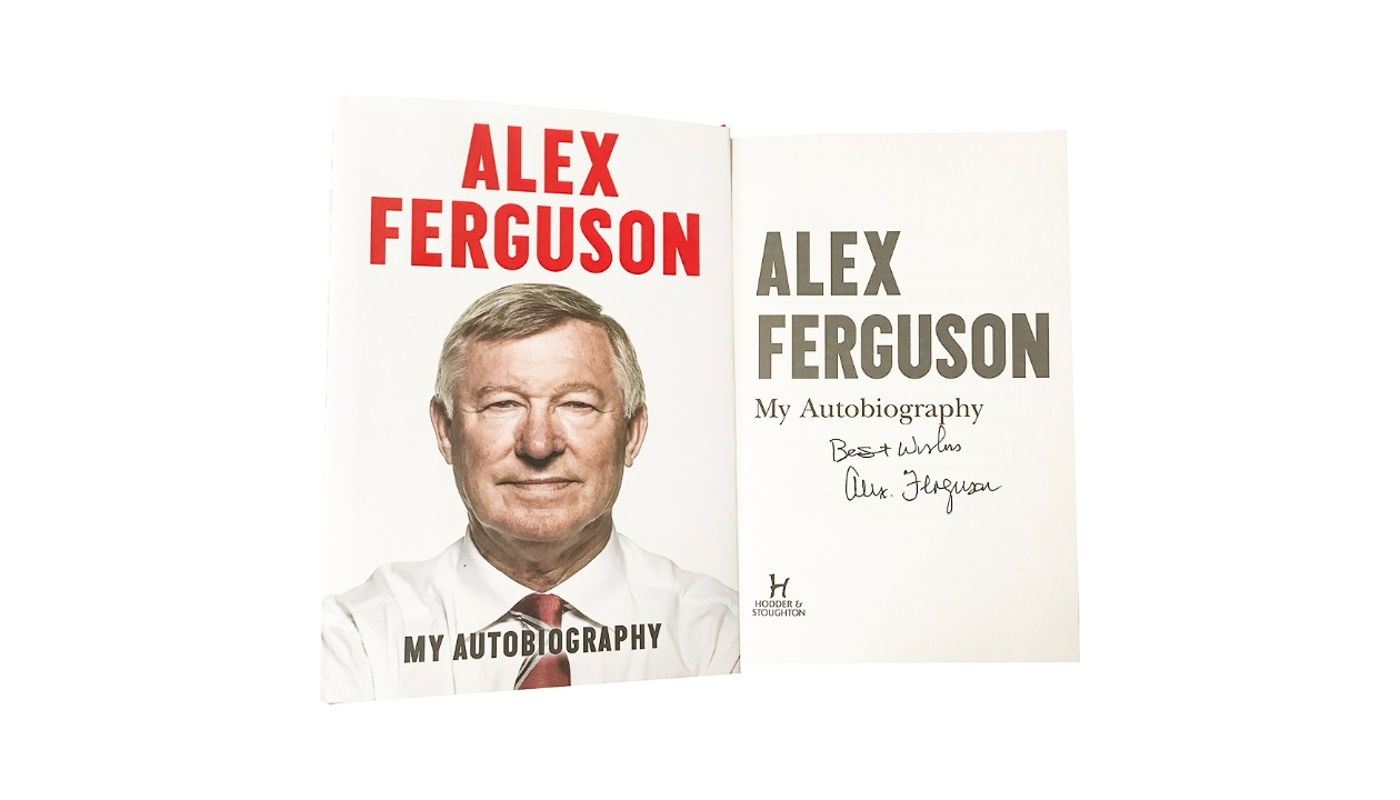 CharityStars　Alex　Ferguson's　My　Signed　Book　Autobiography