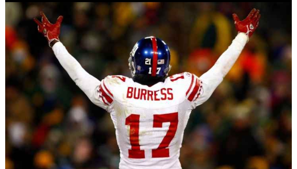 Plaxico Burress New York Giants Signed Picture - CharityStars