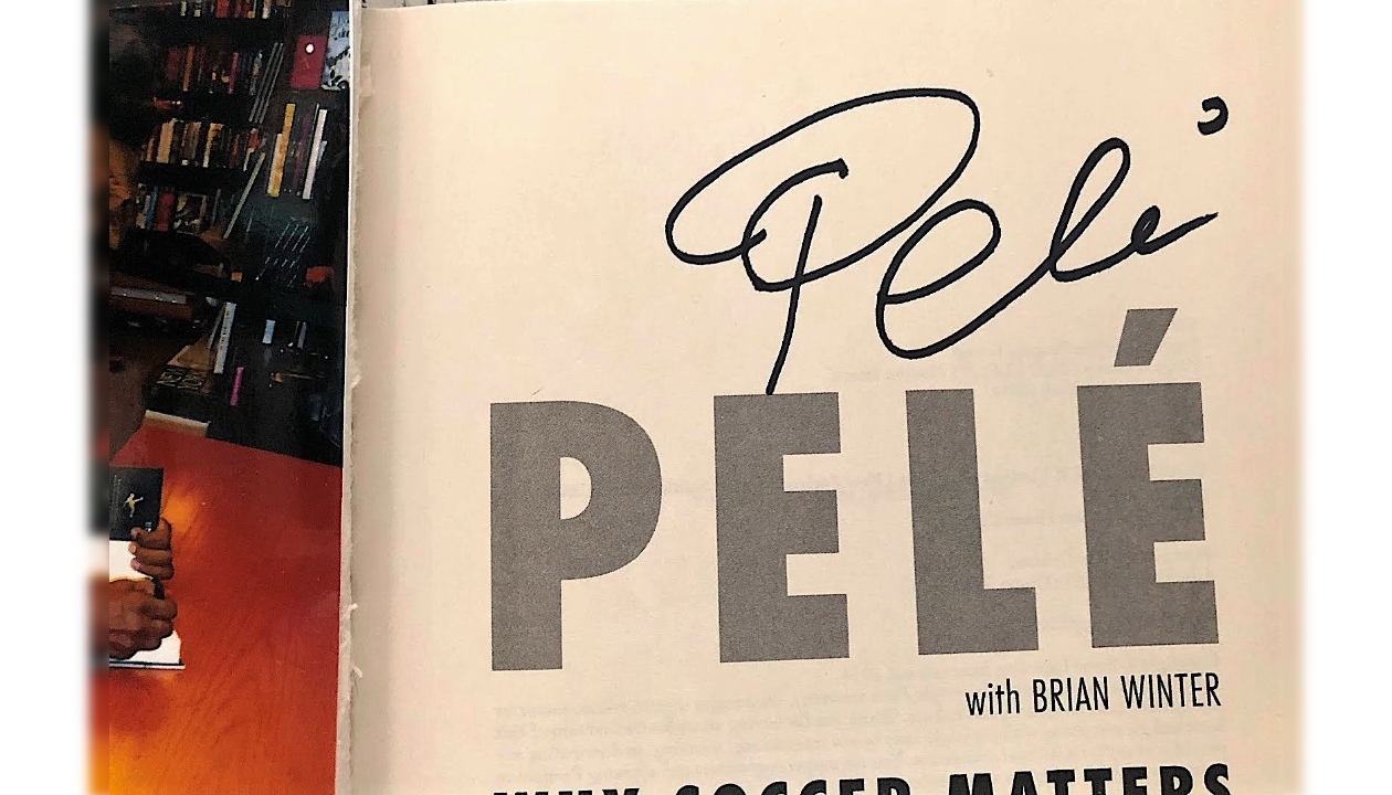 Why Soccer Matters Book Signed By Pele CharityStars