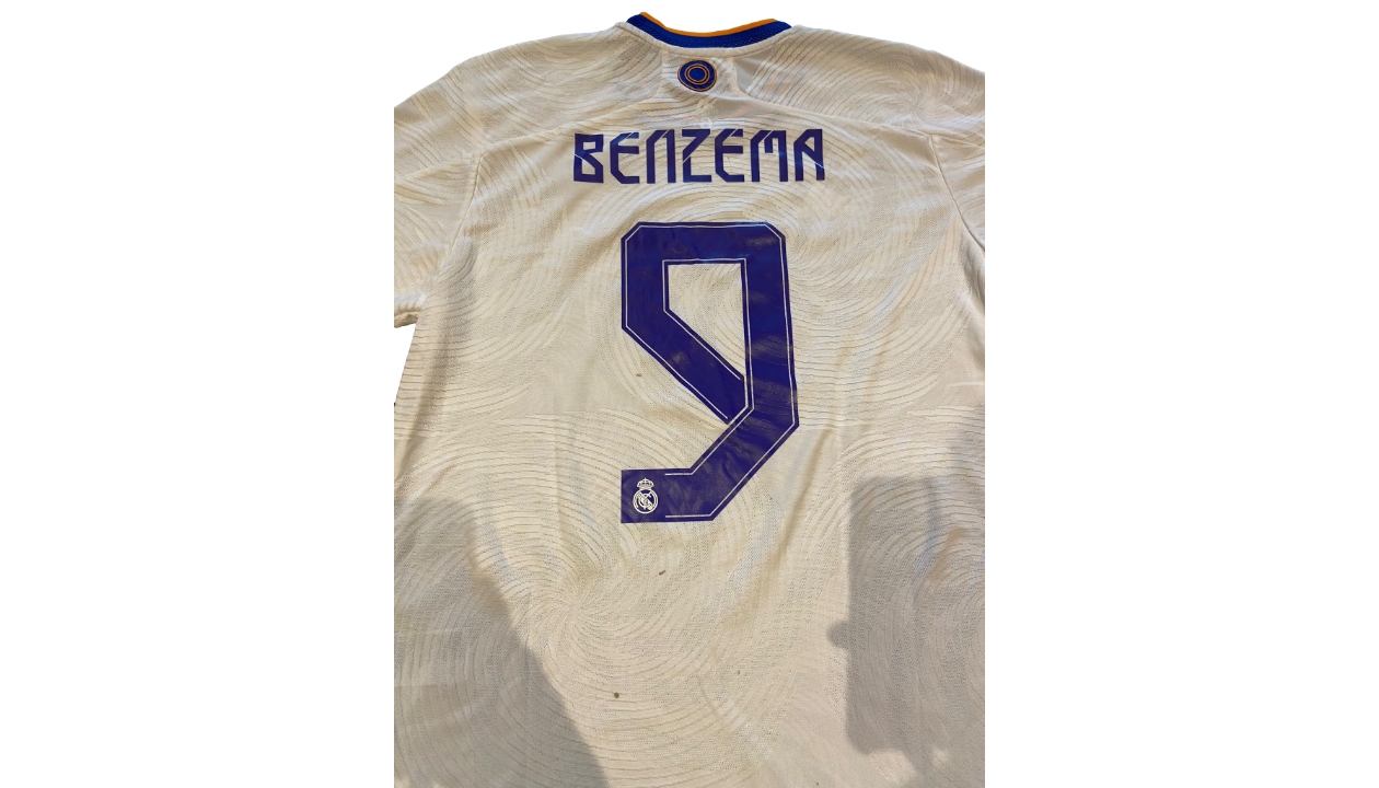 Karim Benzema Signed Real Madrid 2022-2023 Shirt - CharityStars