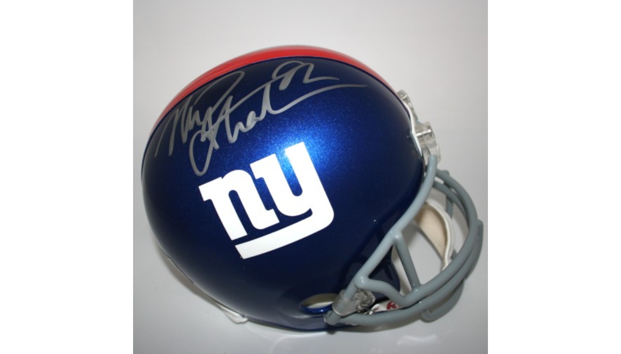 Michael Strahan New York Giants Mitchell & Ness Super Bowl XLII