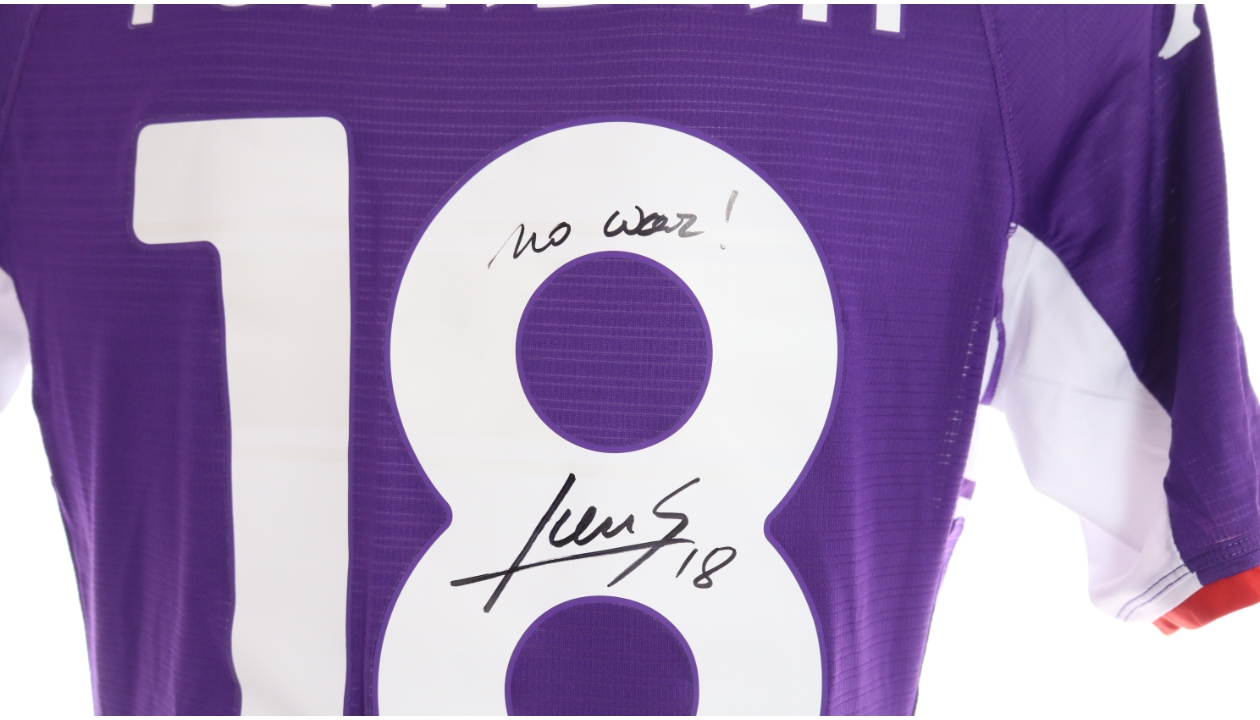 Torreira's Signed Match Shirt, Fiorentina-Bologna 2022 - CharityStars