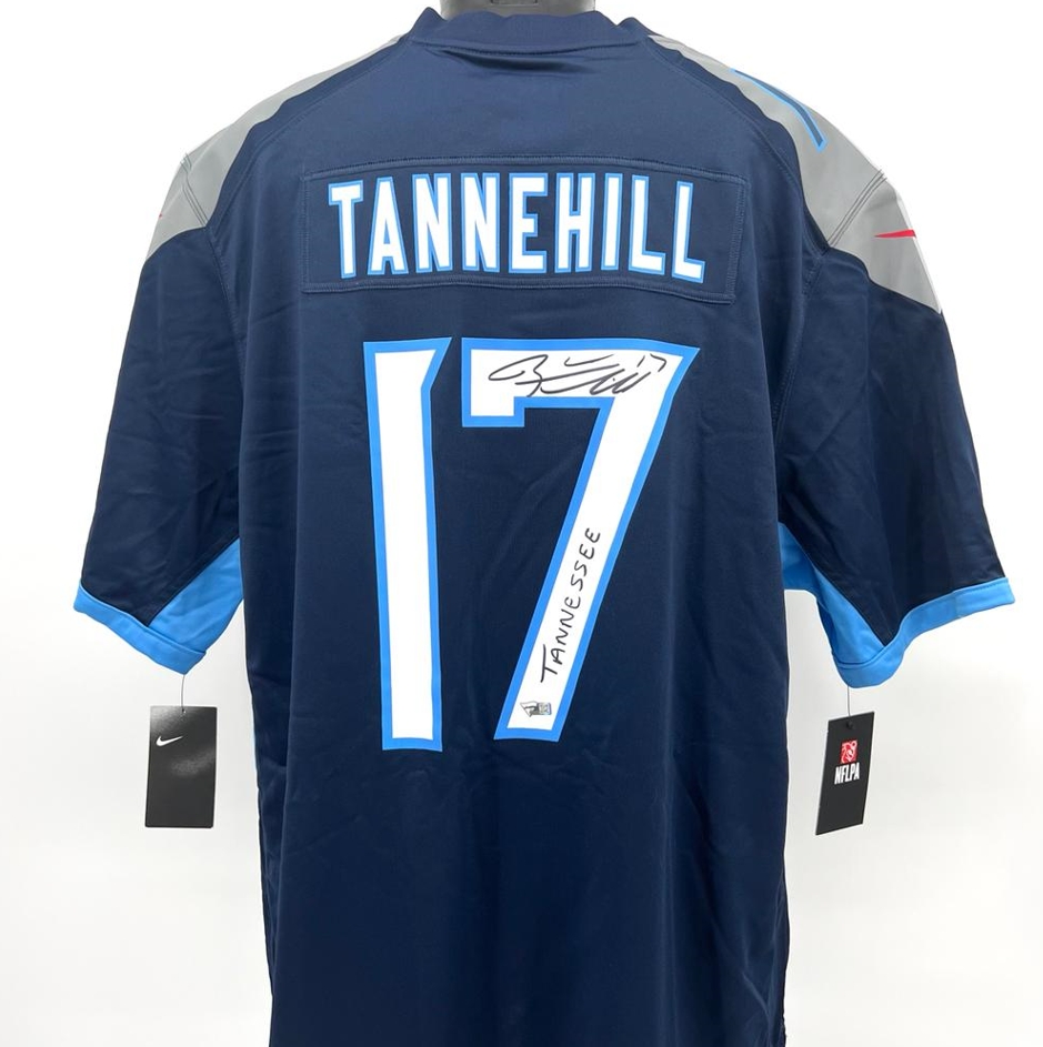 Ryan Tannehill Signed Tennessee Titans Shirt - CharityStars