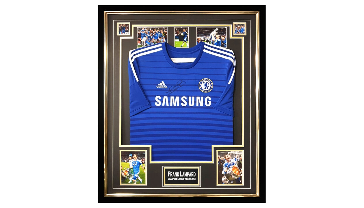 Frank Lampard's Chelsea Signed Shirt - CharityStars