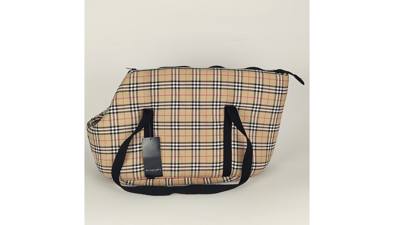 Burberry shop pet carrier