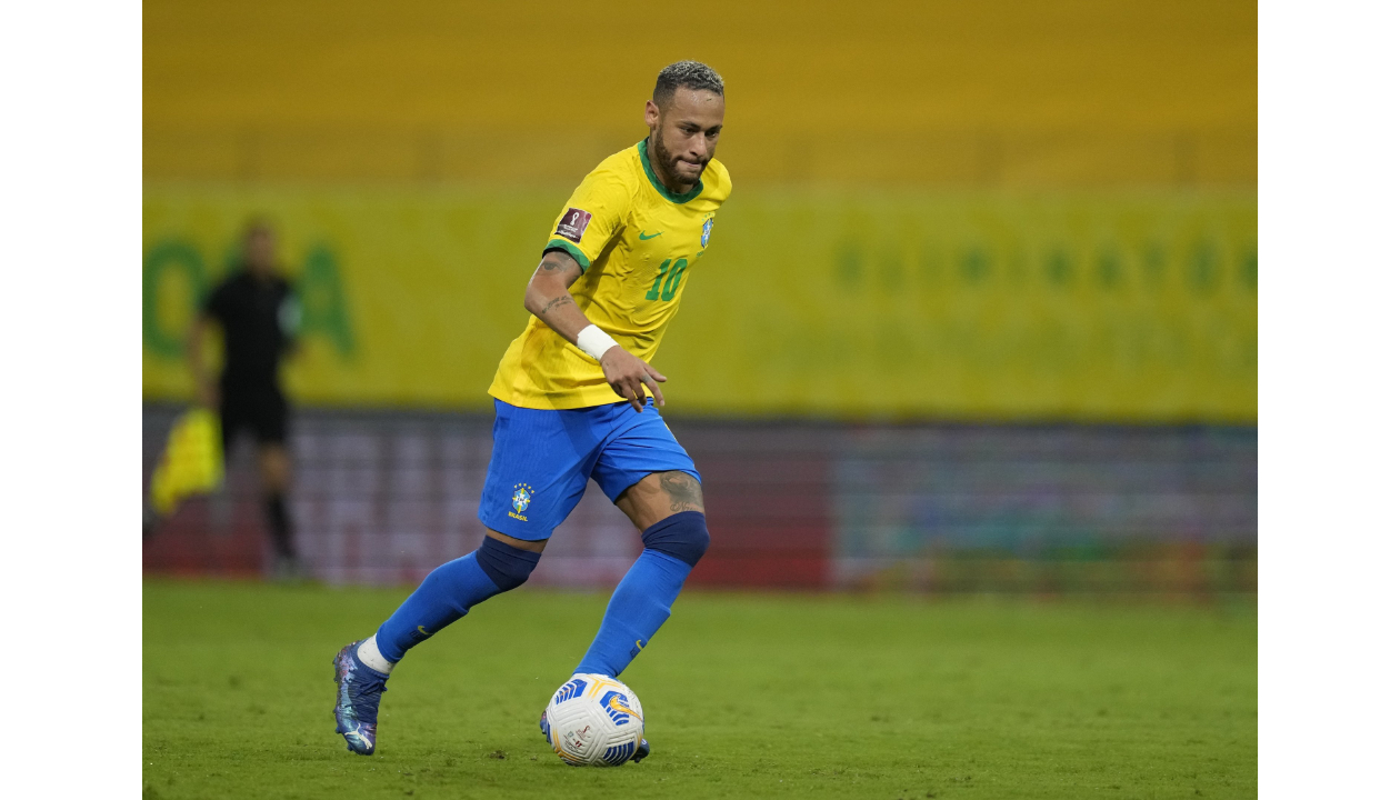 Neymar's Signed Match Shirt, Brazil vs Uruguay 2021 - CharityStars