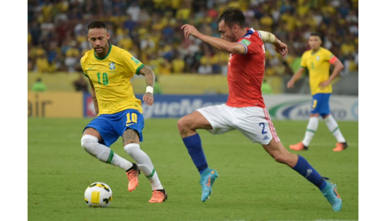 Neymar's Signed Match Shirt, Brazil vs Uruguay 2021 - CharityStars