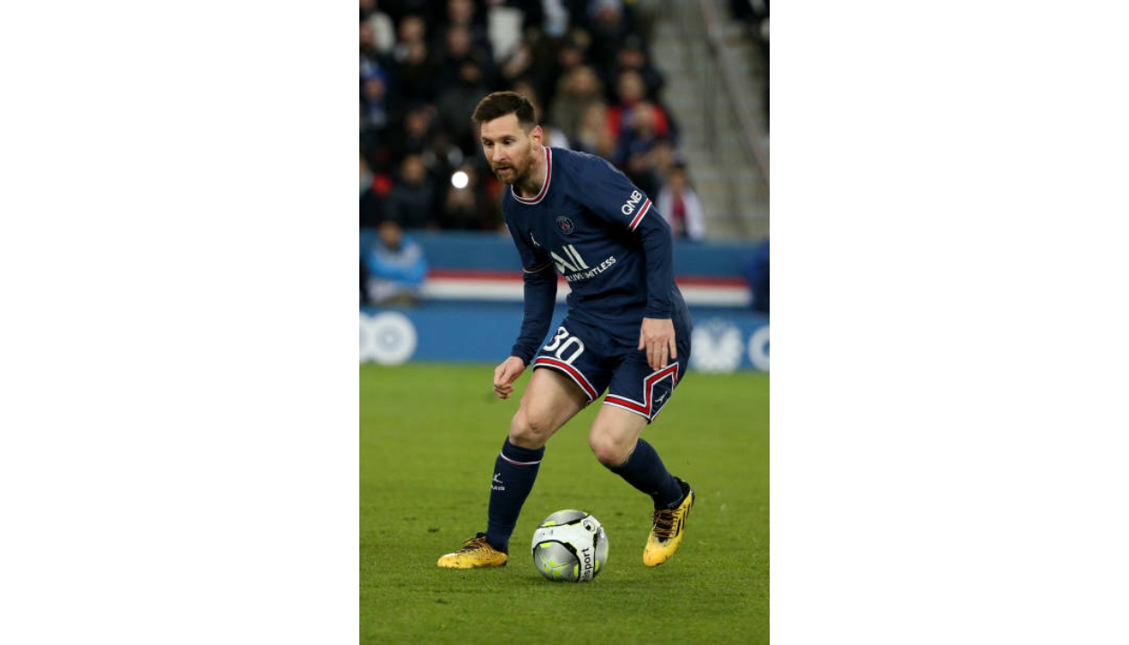 Messi's PSG Match Shirt, 2021/22 - CharityStars