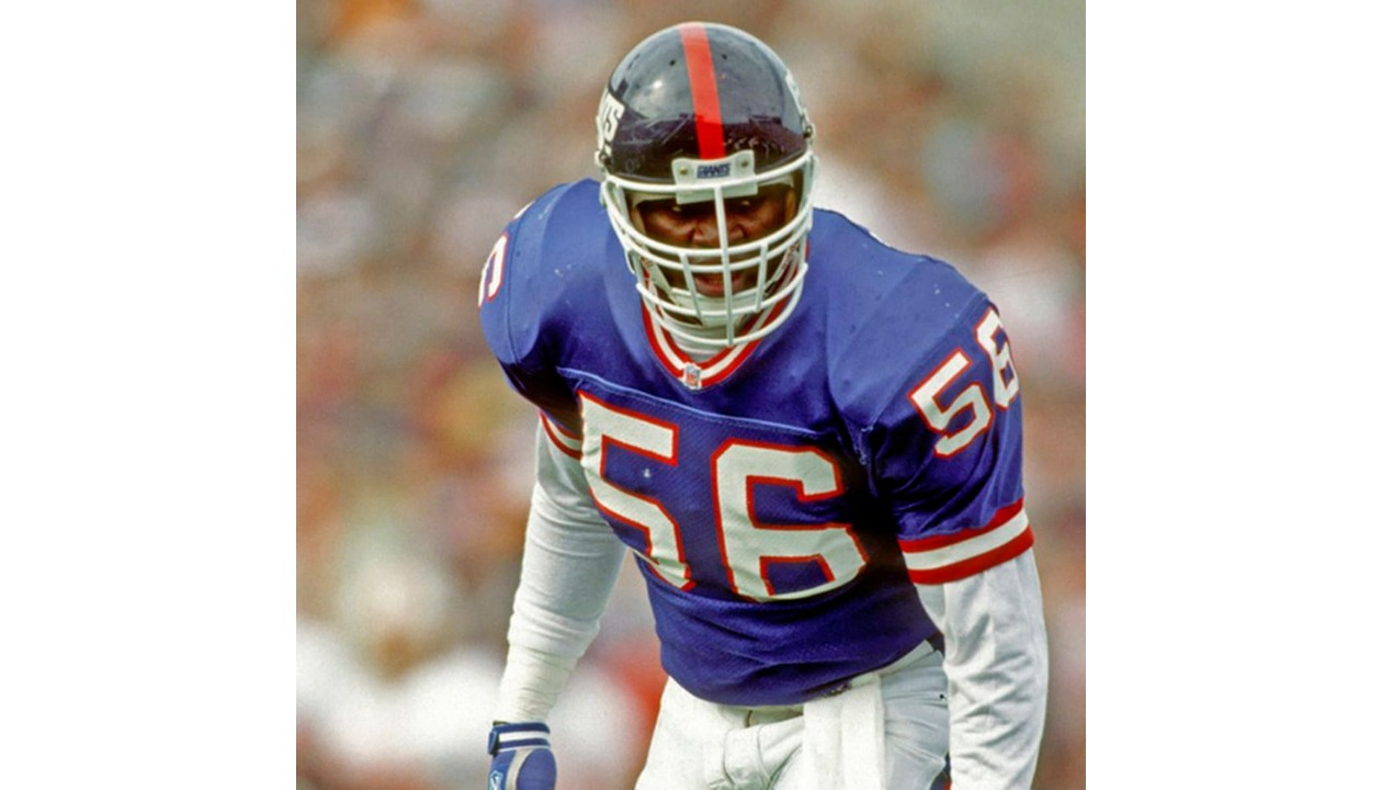 Lawrence Taylor Signed New York Giants Helmet - CharityStars