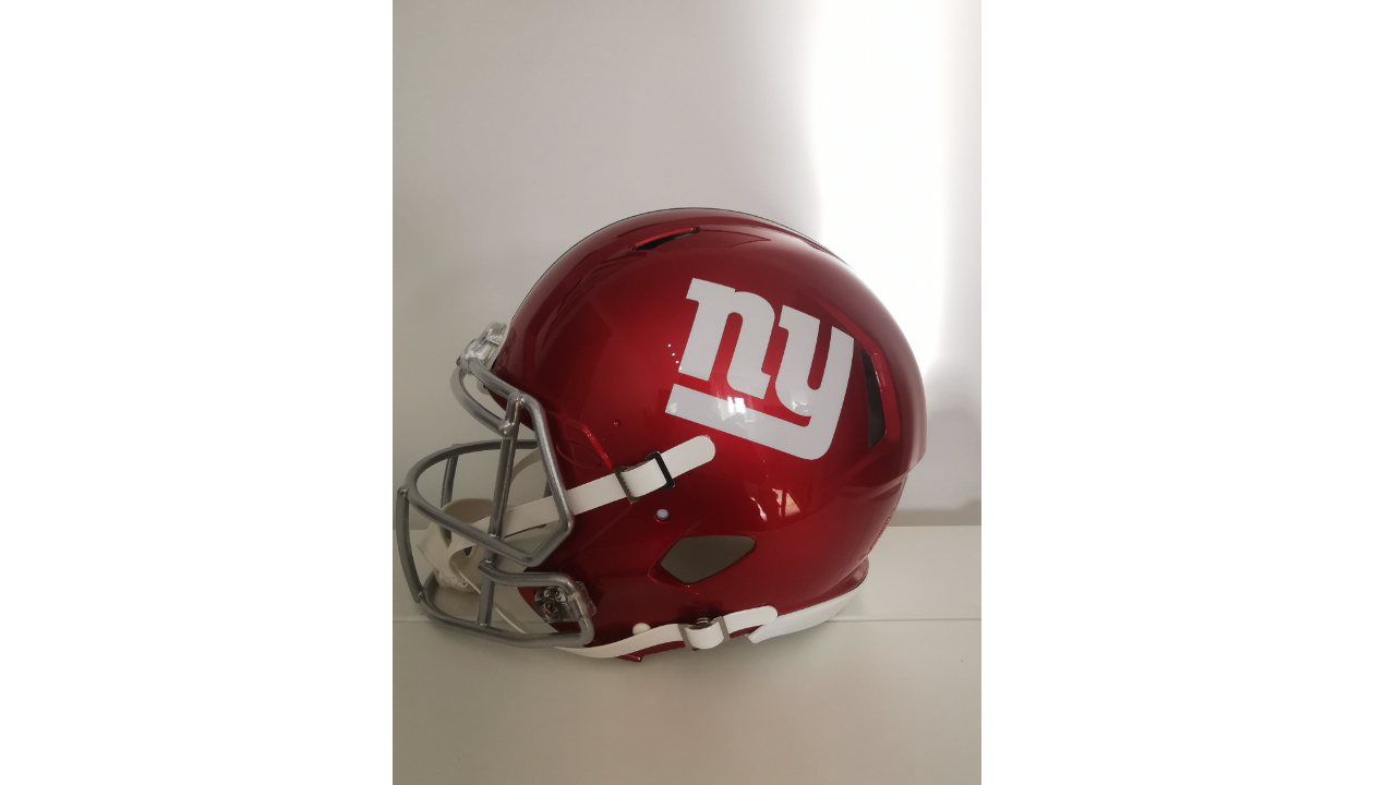 Lawrence Taylor Signed NY Giants Mini Football Helmet - CharityStars