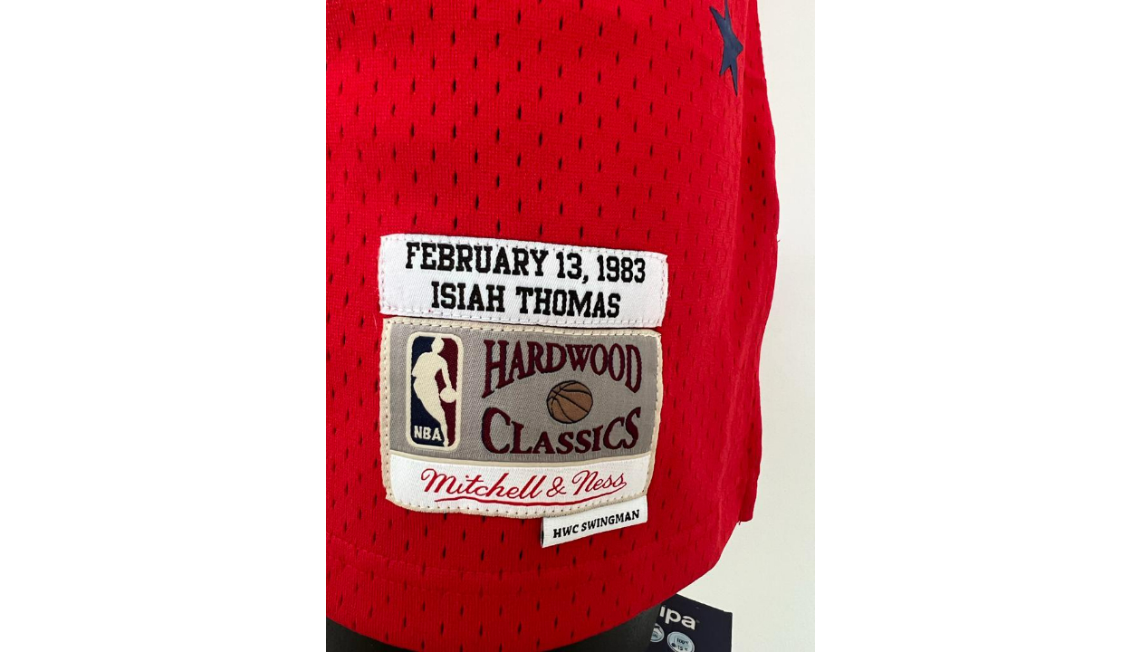 Isiah Thomas Signed NBA All-Star 1983 Shirt - CharityStars