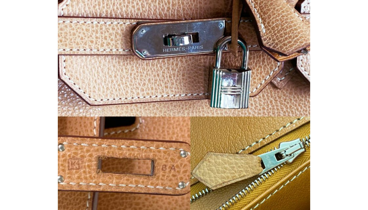 Hermès Leather Ardennes Birkin 40 Handle Bag - CharityStars