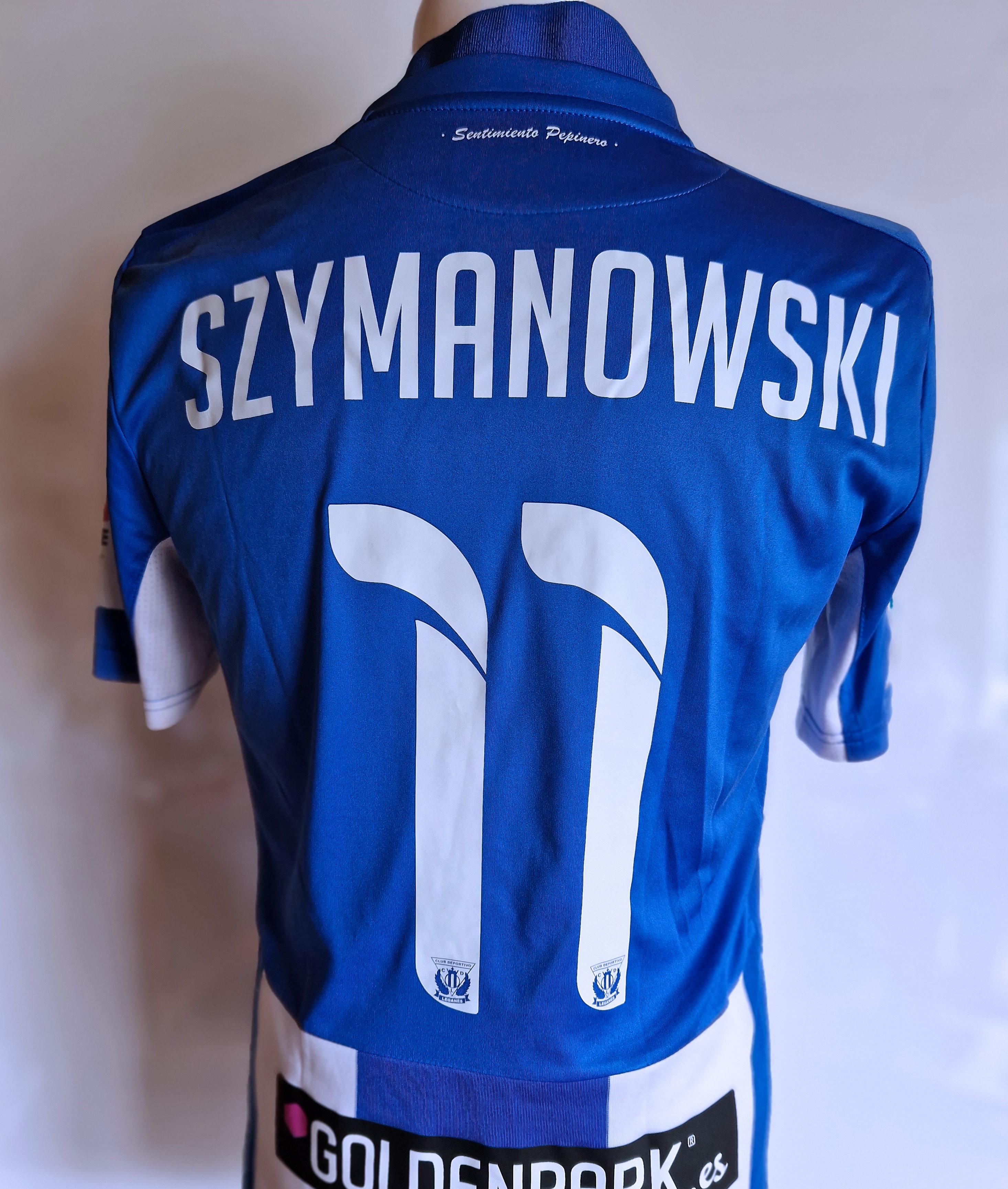 Szymanowski's CD Leganes Match Shirt - CharityStars