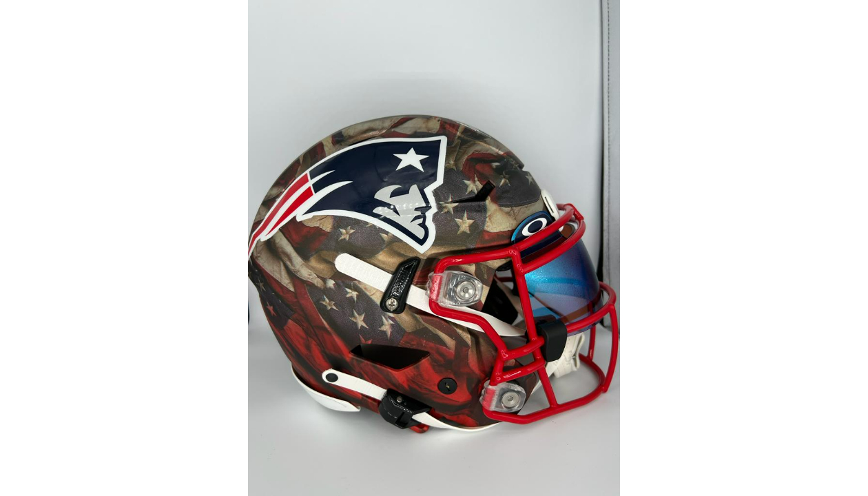 Rob Gronkowski Signed New England Patriots Helmet - CharityStars