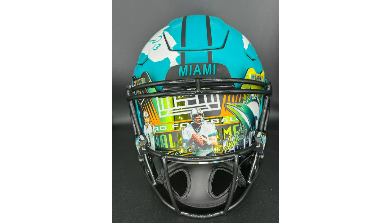 Dan Marino Signed Miami Dolphins Helmet - CharityStars