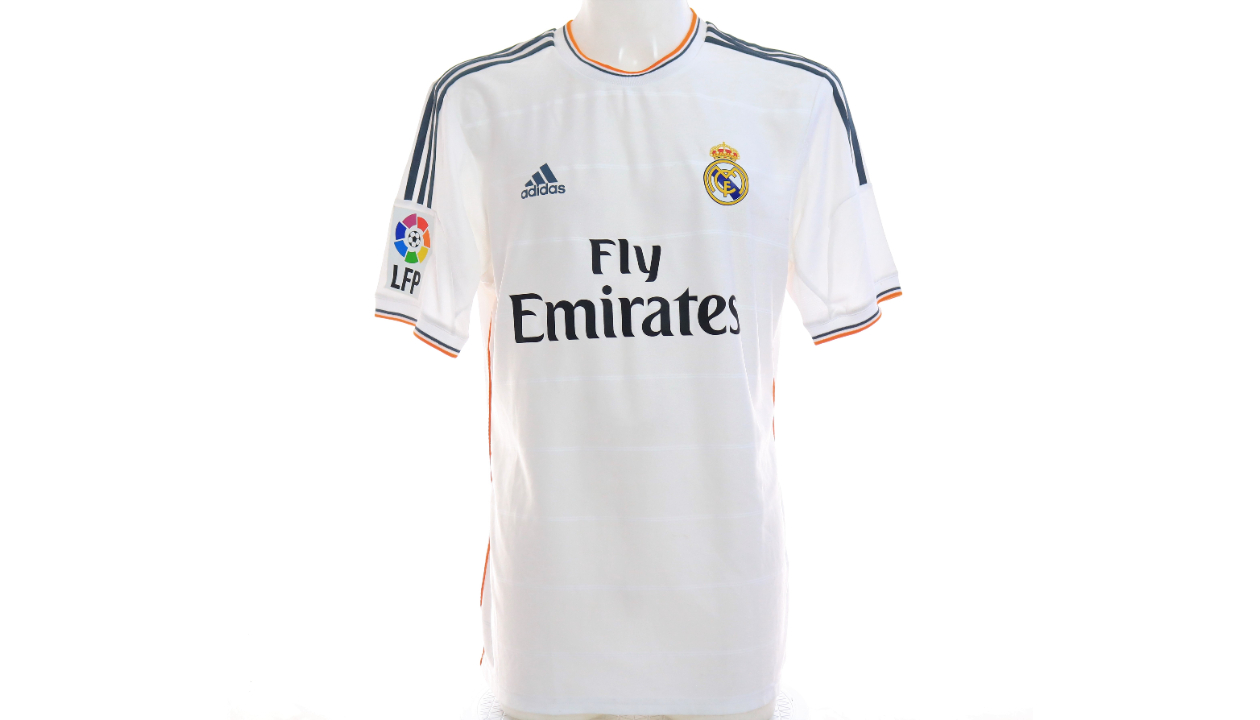 Bale Real Madrid 2014 2015 Pink MATCH WORN Jersey Shirt –  foreversoccerjerseys