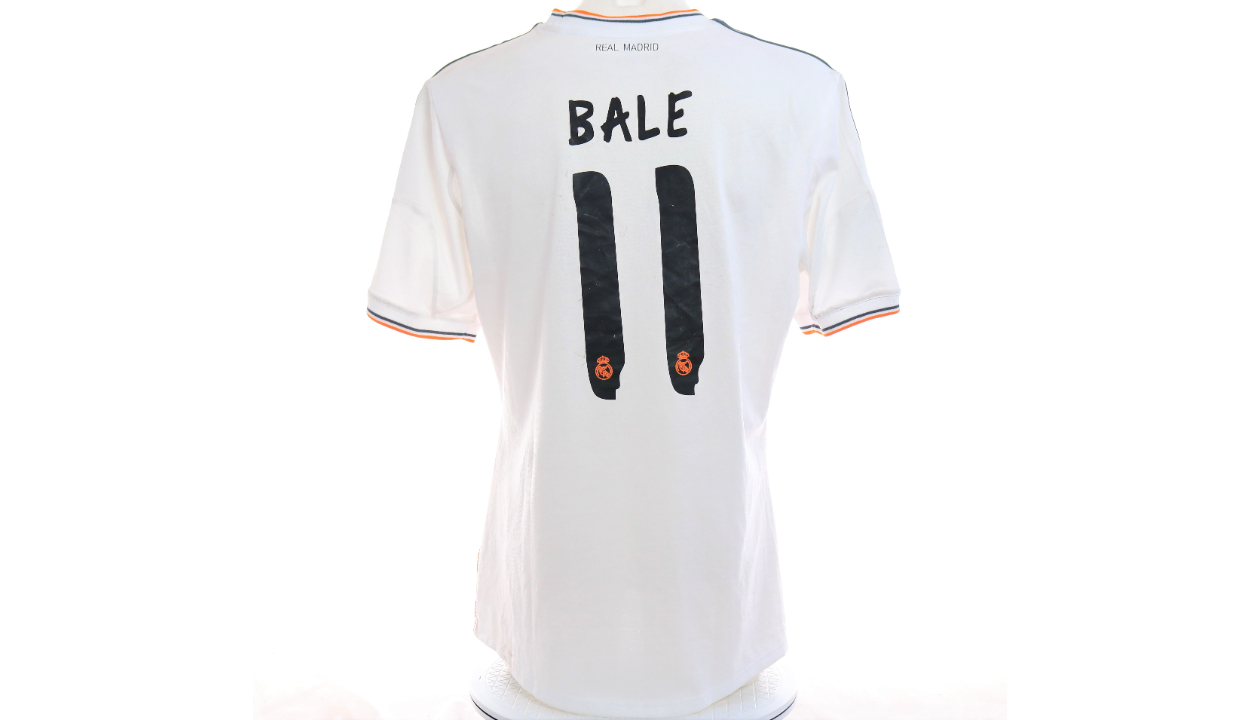 Real Madrid Player Issue Bale LAFC Wales Shirt Formotion Football jersey