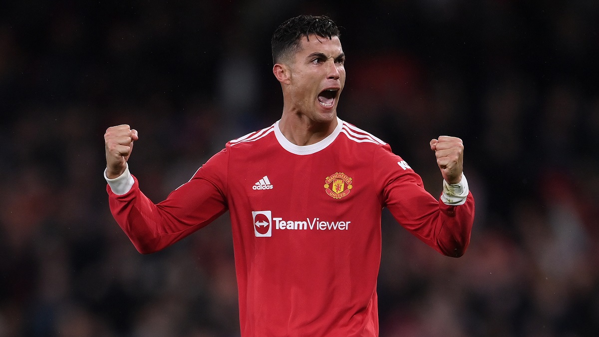 Cristiano Ronaldo maglia autografata Manchester United 2021-22