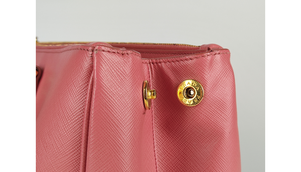 Prada Small Saffiano Lux Pink Tamaris Galleria Bag – Coco, 50% OFF