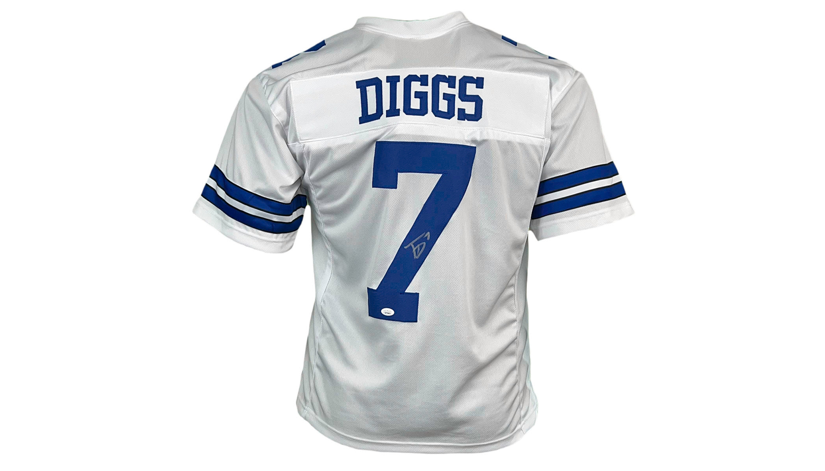 Trevon Diggs Signed White No. 7 Custom Jersey - JSA on Goldin Auctions