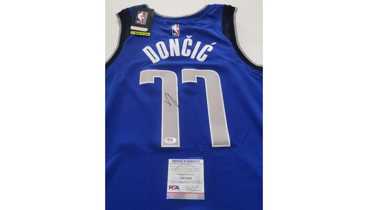 Autographed Basketball Jersey Ballers Box - Luka Doncic — RSA