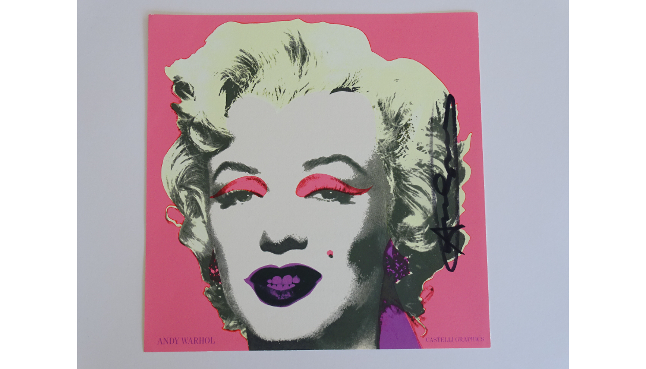 Andy Warhol "Marilyn Monroe" - Signed - CharityStars